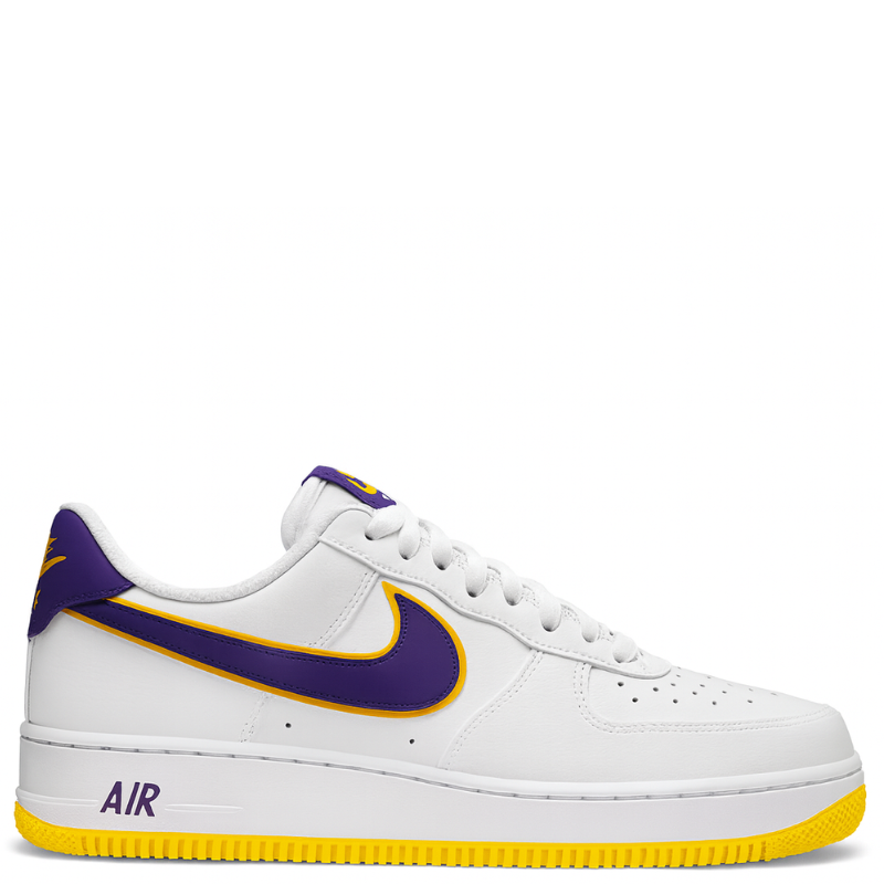 TÊNIS NIKE AIR FORCE LAKERS UVA