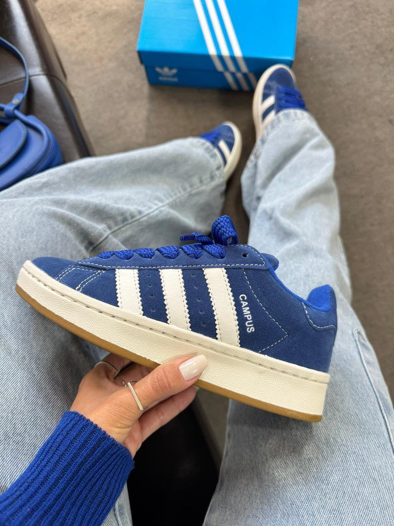 TÊNIS ADIDAS CAMPUS AZUL E BRANCO