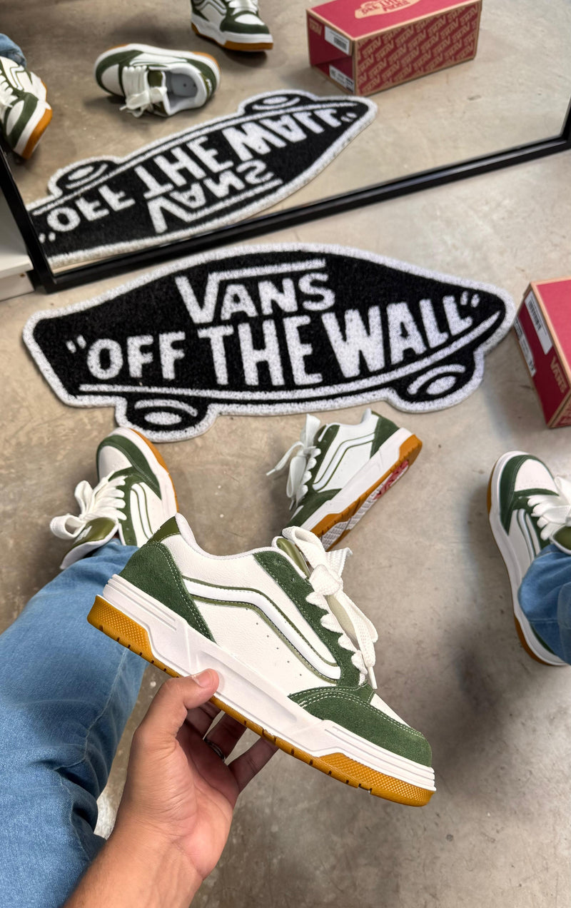 TÊNIS VANS HYLANE  BRANCO E VERDE