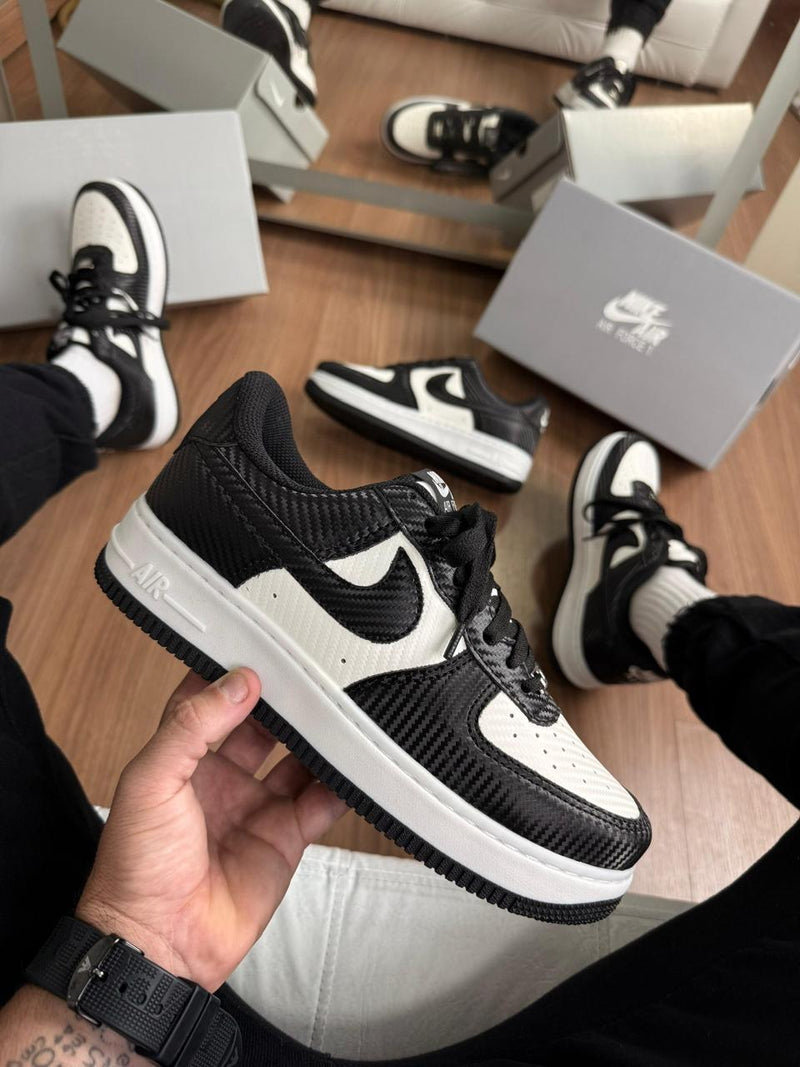 TÊNIS AIR FORCE 1  PANDA CARBONO