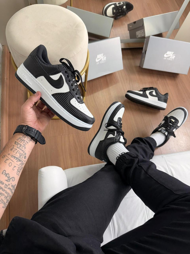 TÊNIS AIR FORCE 1  PANDA CARBONO