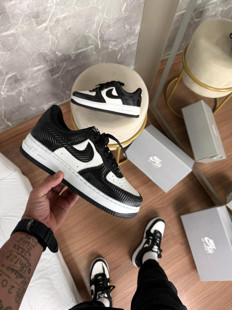 TÊNIS AIR FORCE 1  PANDA CARBONO