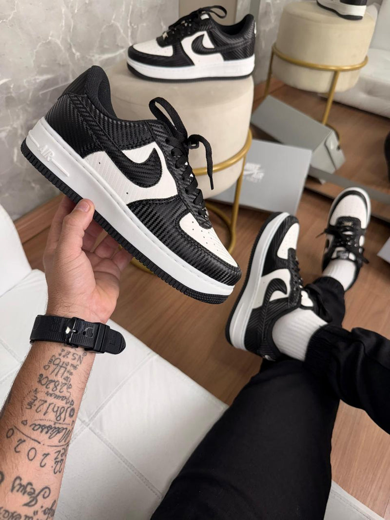 TÊNIS AIR FORCE 1  PANDA CARBONO