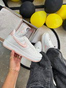 TÊNIS AIR FORCE LINHA LUXO BRANCO E ROSA