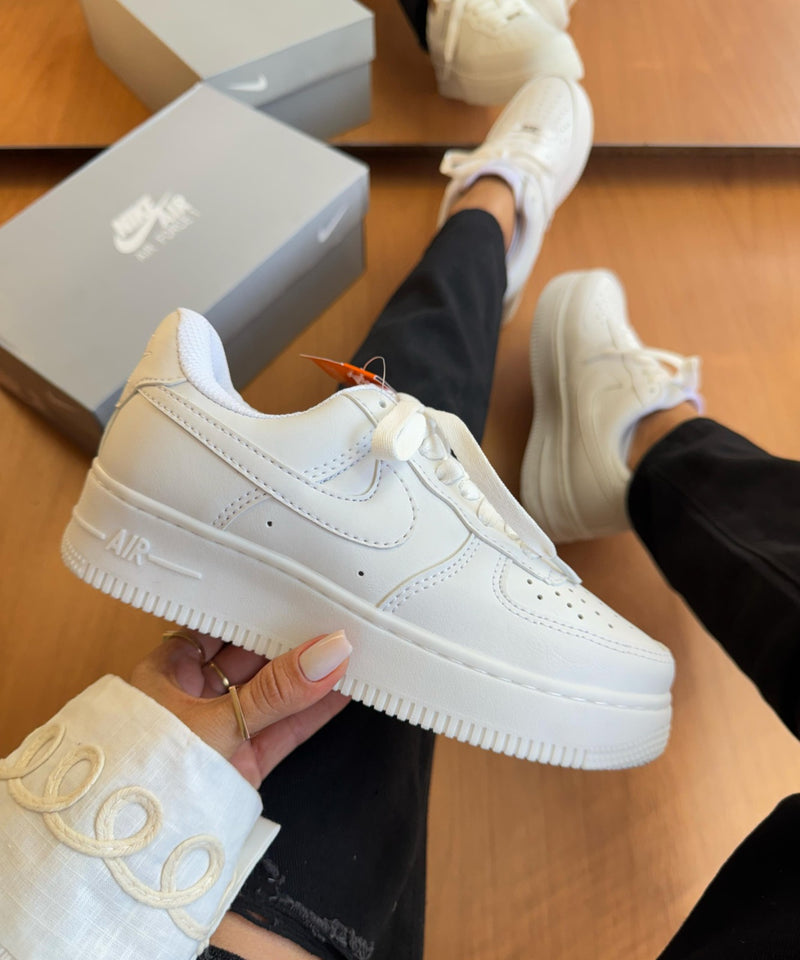 TÊNIS AIR FORCE 1 BRANCO LUXO