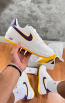 TÊNIS NIKE AIR FORCE LAKERS UVA